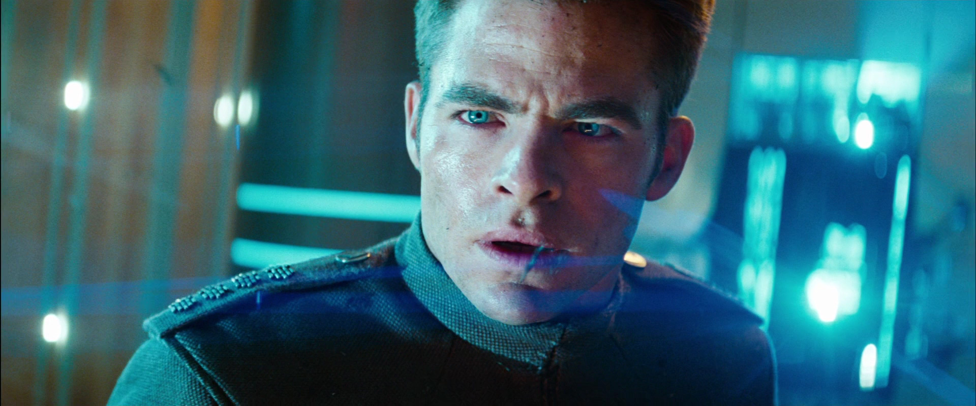 Chris Pine in Star Trek Into Darkness