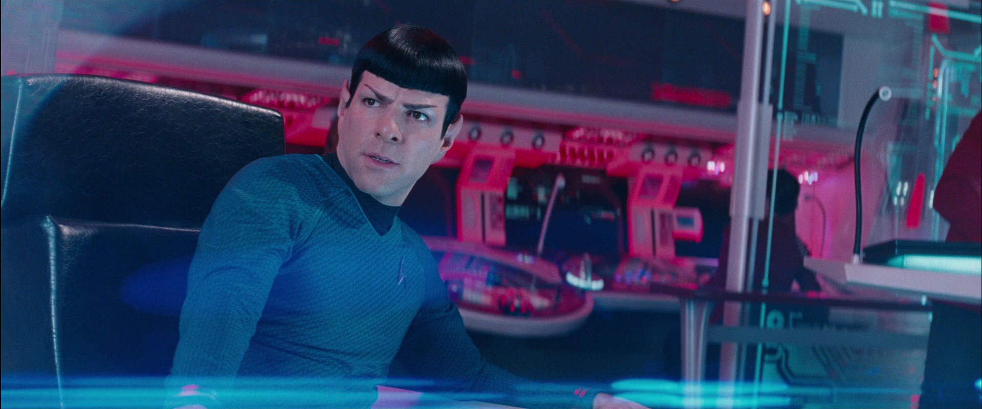 Zachary Quinto in Star Trek Into Darkness