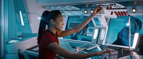 Zoe Saldana in Star Trek Into Darkness (2013) 