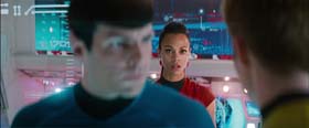 Zoe Saldana in Star Trek Into Darkness