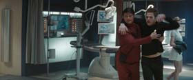 Zoe Saldana in Star Trek (2009) 