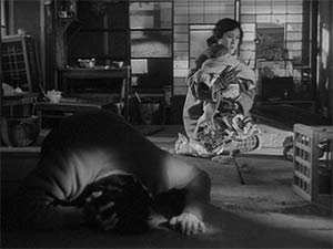 Michiyo Kogure in Street of Shame (1956) 