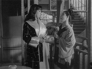 Machiko Kyô in Street of Shame (1956) 