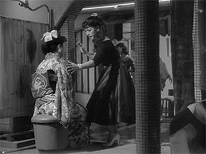 Yasuko Kawakami in Street of Shame (1956) 