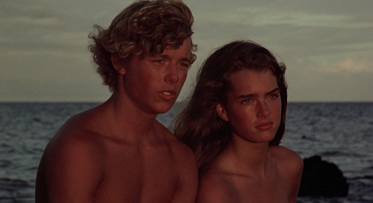 Brooke Shields, Christopher Atkins in The Blue Lagoon