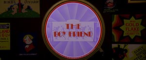 opening title in The Boy Friend