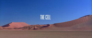 opening title in The Cell