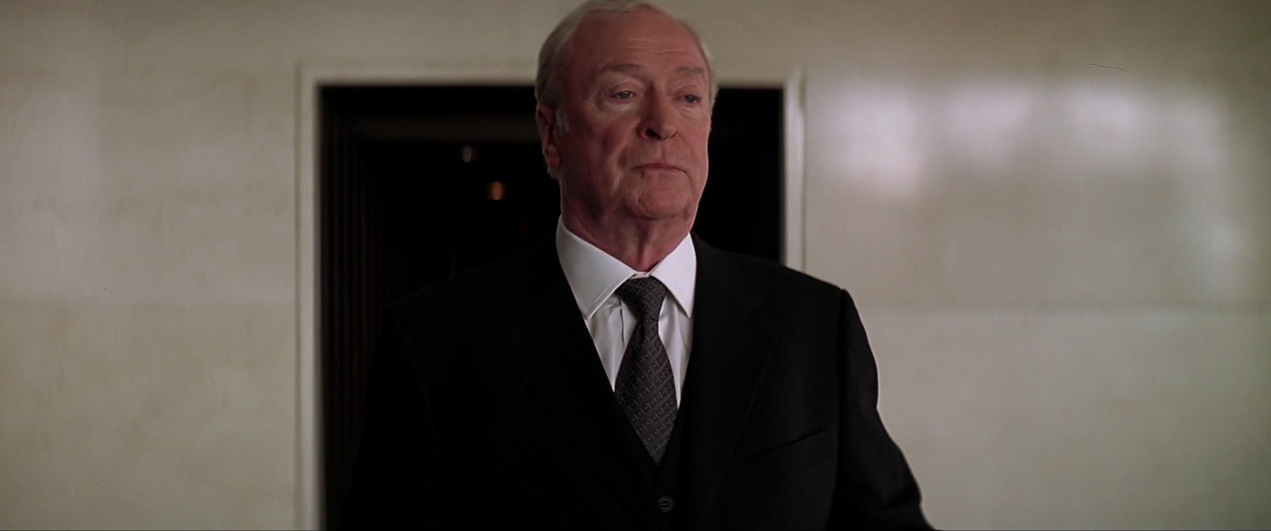 Michael Caine in The Dark Knight