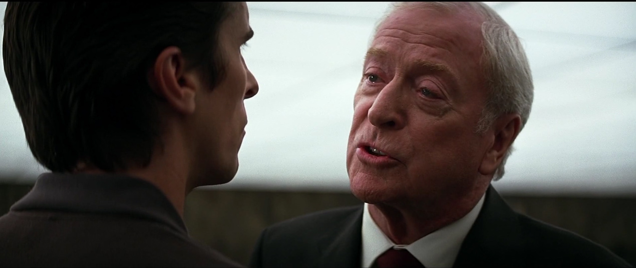 Michael Caine in The Dark Knight