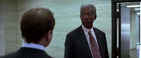 Morgan Freeman in The Dark Knight (2008) 