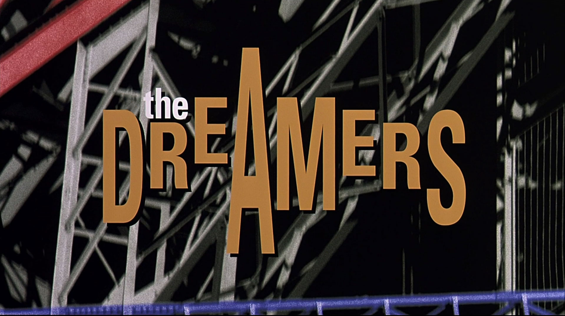 opening title in The Dreamers