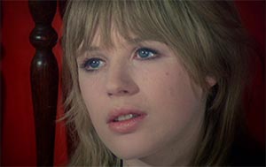 Marianne Faithfull in The Girl on a Motorcycle (1968) 