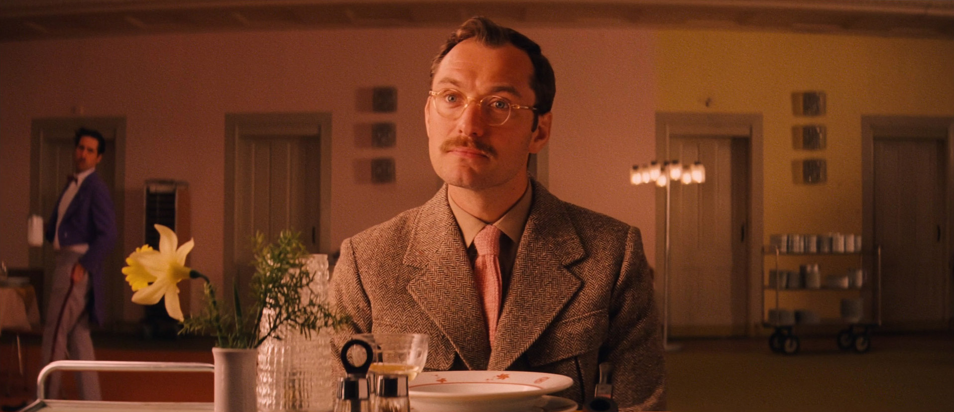 Jude Law in The Grand Budapest Hotel
