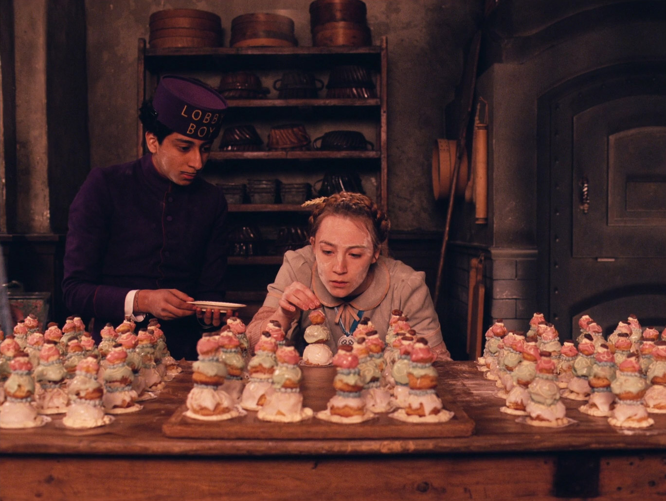 Saoirse Ronan in The Grand Budapest Hotel