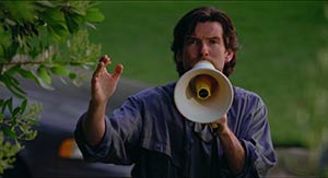 Pierce Brosnan in The Lawnmower Man (1992) 