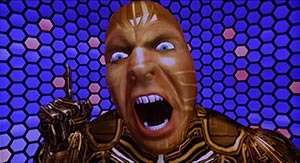 The Lawnmower Man. Cinematography by Russell Carpenter (1992)