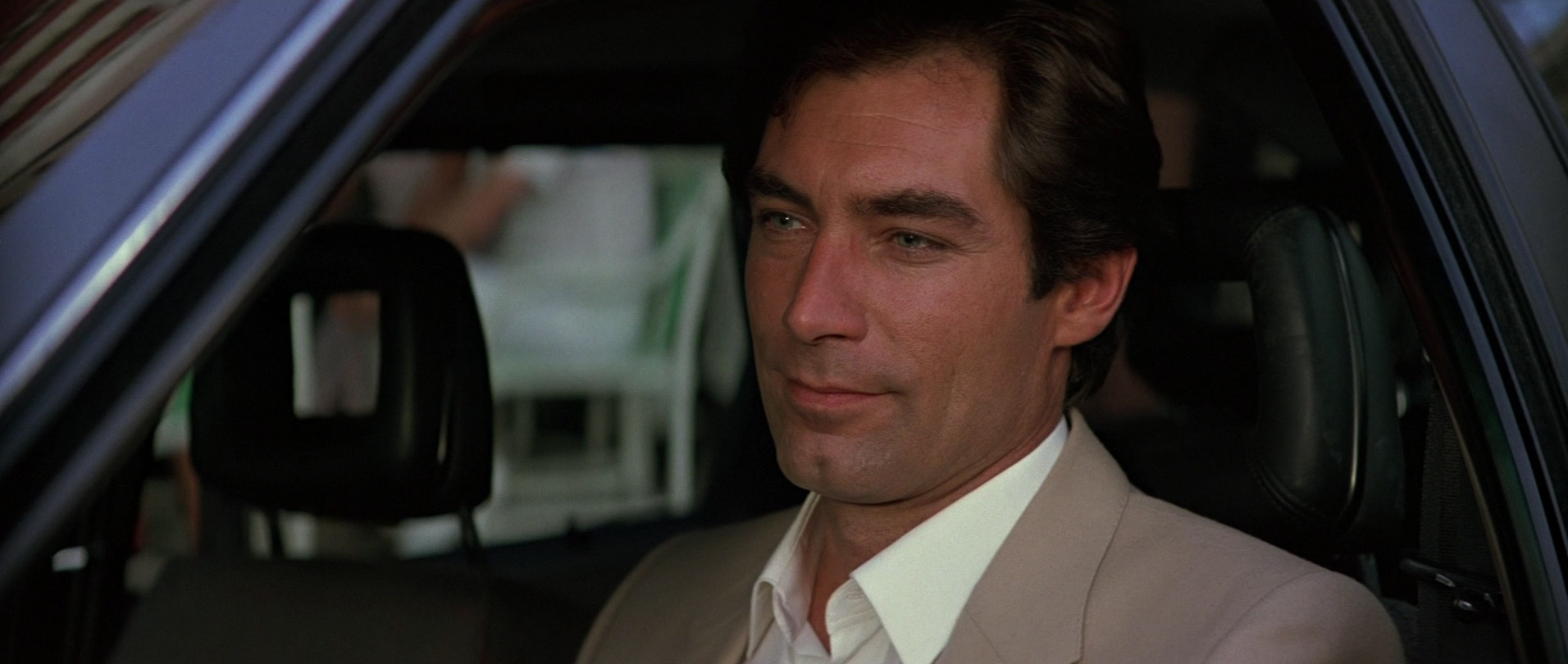 Timothy Dalton in The Living Daylights