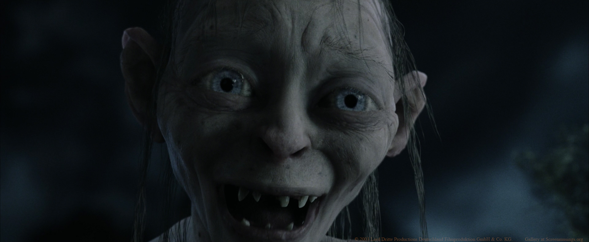 the lord of the rings return of the king gollum lord