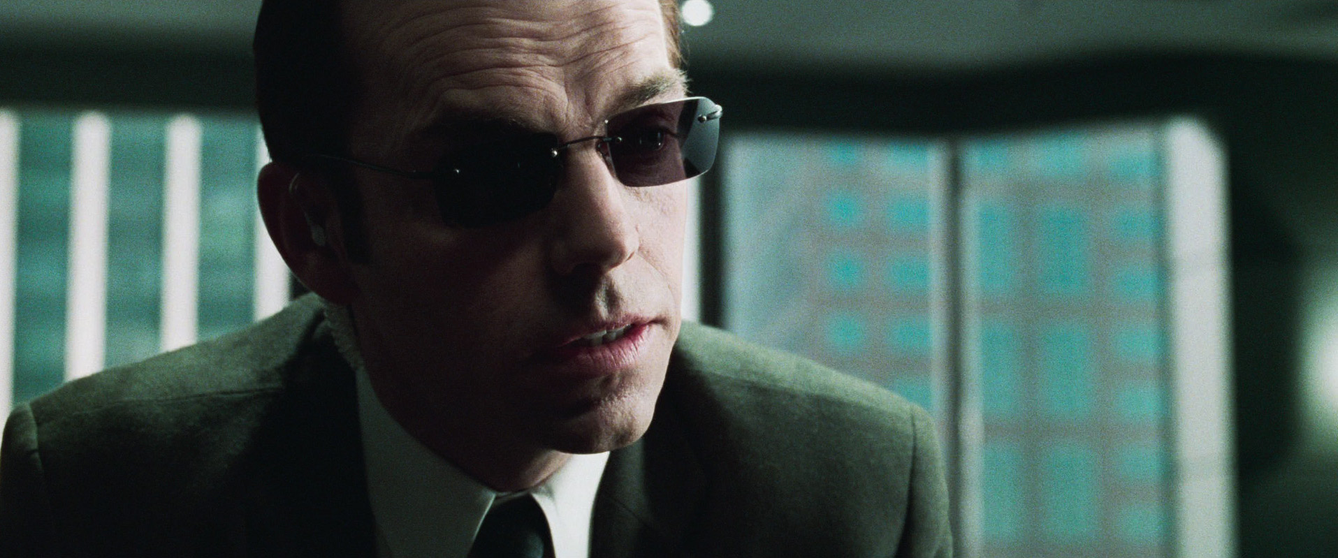 Hugo Weaving in The Matrix