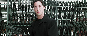 Keanu Reeves in The Matrix (1999) 