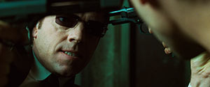 Hugo Weaving in The Matrix (1999) 