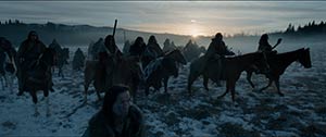 crowd shot in The Revenant