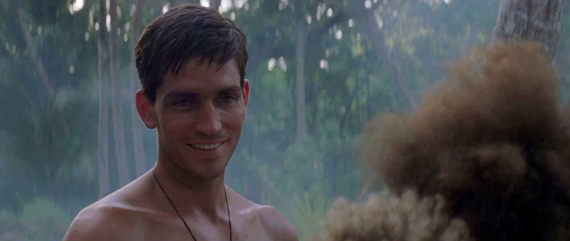Jim Caviezel in The Thin Red Line (1998). 