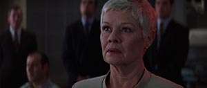 Judy Dench in The World Is Not Enough (1999) 
