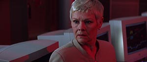 Judy Dench in The World Is Not Enough (1999) 