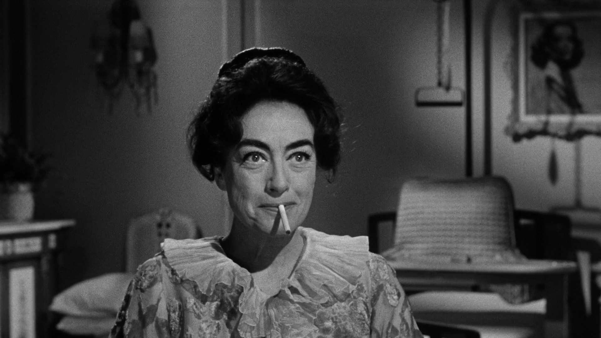 Joan Crawford in What Ever Happened to Baby Jane?