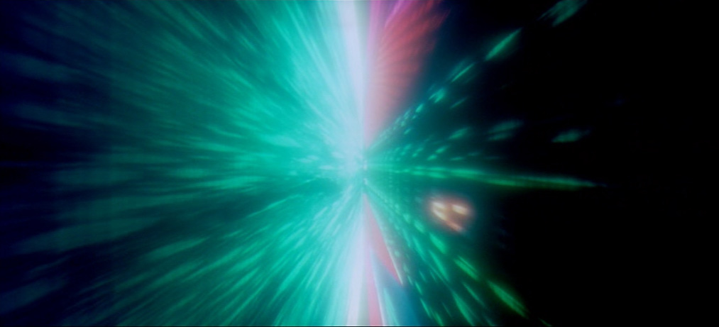 color pattern, stargate sequence in 2001: A Space Odyssey
