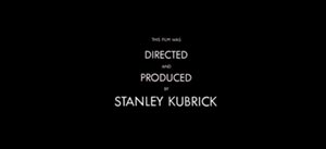 end credits in 2001: A Space Odyssey