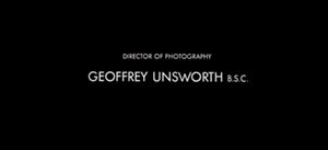 end credits in 2001: A Space Odyssey