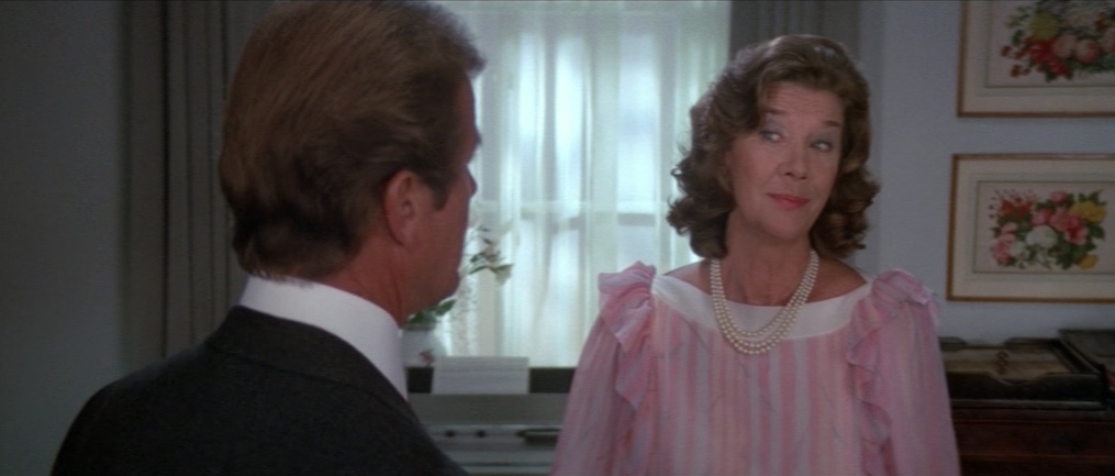 Lois Maxwell in A View to a Kill