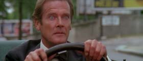Roger Moore in A View to a Kill (1985) 