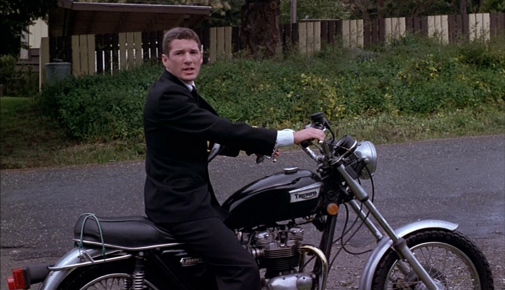 Richard gere 2024 triumph motorcycle