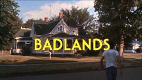 opening title in Badlands