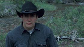 Jake Gyllenhaal in Brokeback Mountain (2005) 