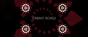 opening title in Casino Royale