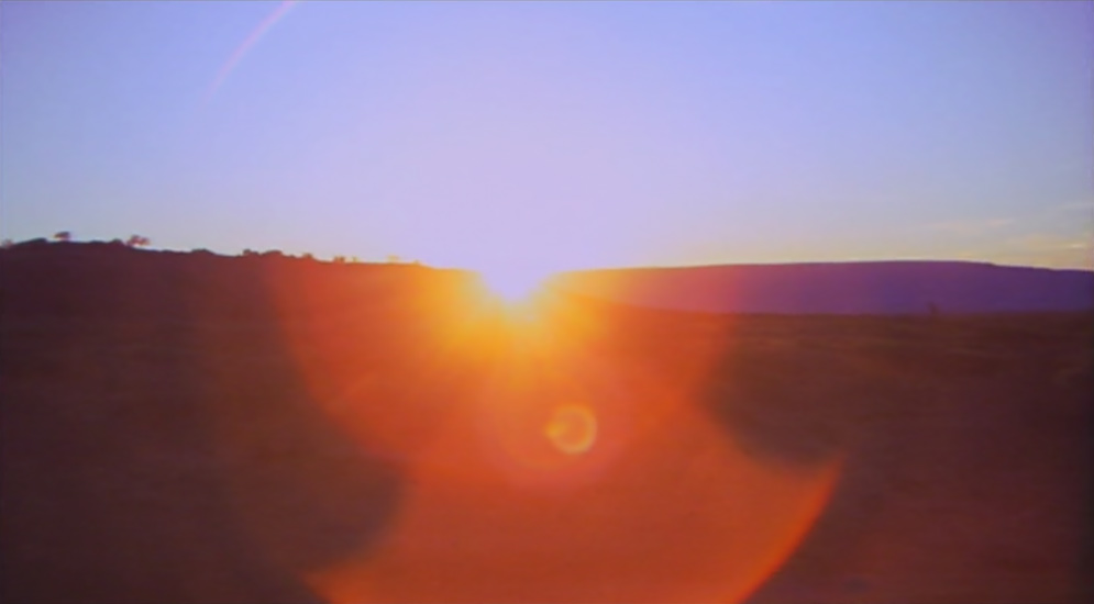 lens flare,  trippy in Easy Rider