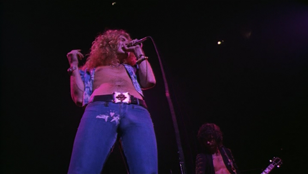 Robert Plant in Led Zeppelin: The Song Remains the Same