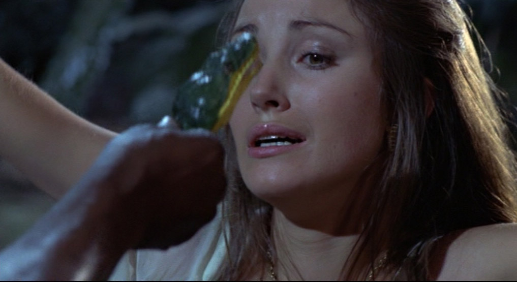 Jane Seymour as Solitaire in Live and Let Die (1973). 