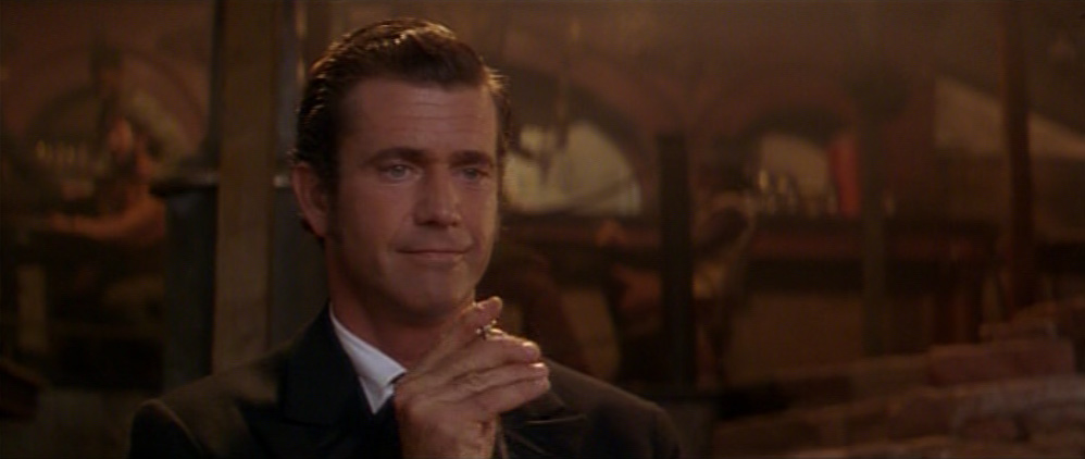 Mel Gibson in Maverick (1994) .