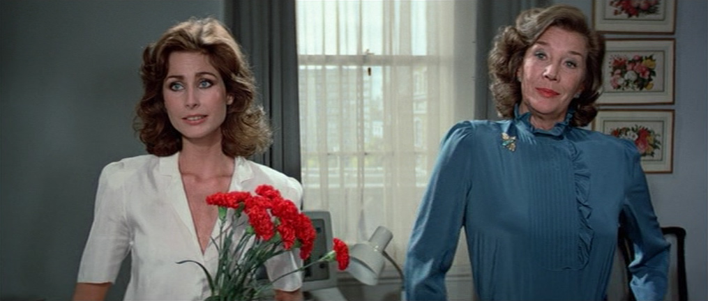 Lois Maxwell, Michaela Clavell in Octopussy