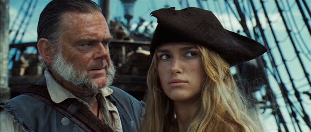 Keira Knightley as Elizabeth Swann in Pirates of the Caribbean: Dead Man&ap...