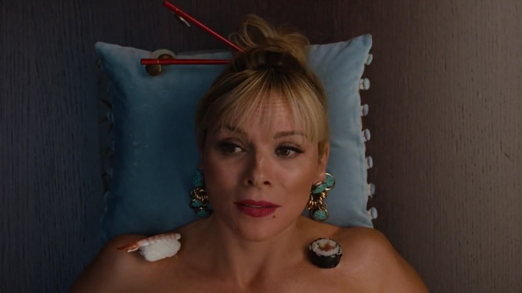 Kim Cattrall as Samantha Jones in Sex and the City (2008). 