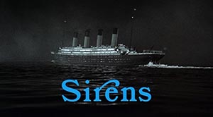 opening title in Sirens