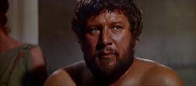 Peter Ustinov in Spartacus (1960) 