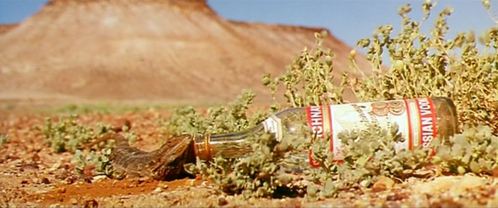 desert, alcohol in The Adventures of Priscilla, Queen of the Desert