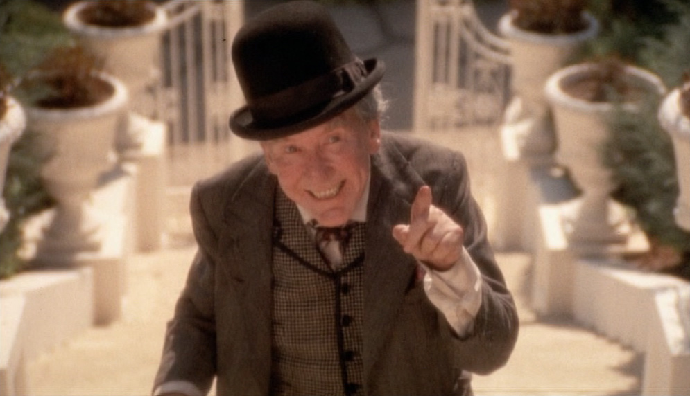 Burgess Meredith in The Day of the Locust (1975) .